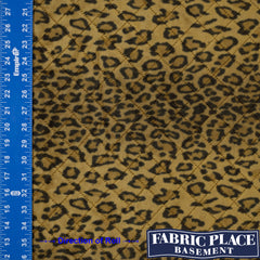 Faux Fur - Quilted Cheetah Print